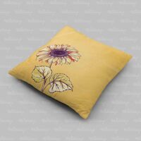 sunflower pillow
