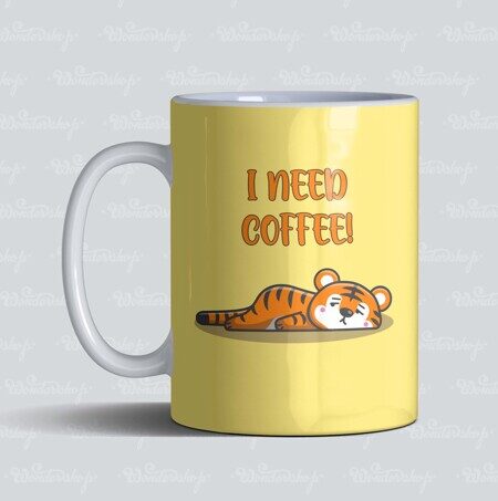 tiger needs coffee